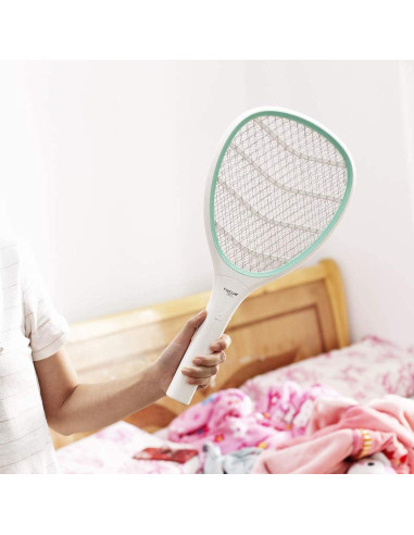 Raqueta Zapper Eléctrica Faicuk 2 Paquete para Insectos