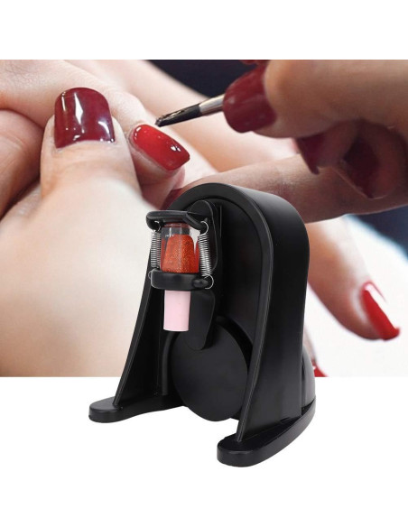 Agitador de Esmalte de Uñas Gel ABS con Resorte Ajustable