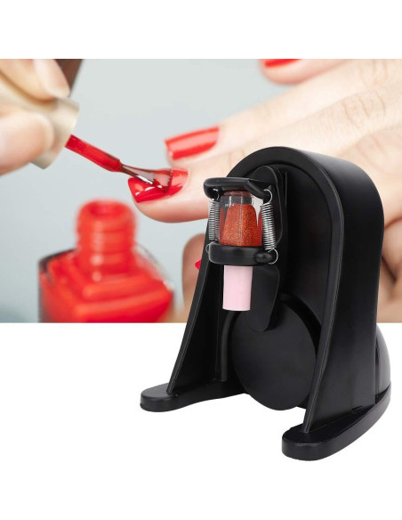 Agitador de Esmalte de Uñas Gel ABS con Resorte Ajustable