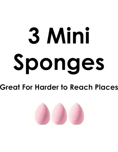 Juego de Aplicadores de Maquillaje 12 Piezas BEHA Life Tarro