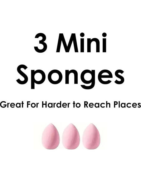 Juego de Aplicadores de Maquillaje 12 Piezas BEHA Life Tarro