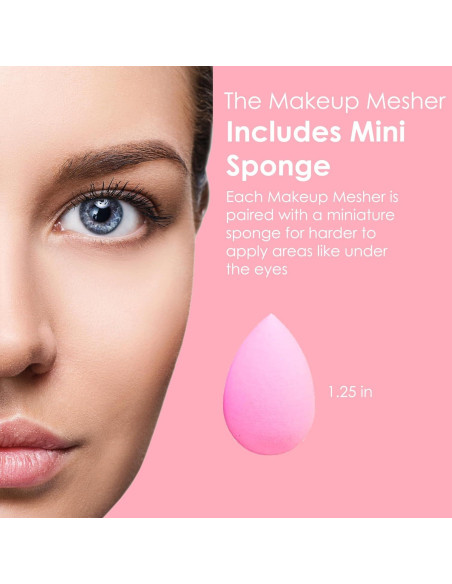 Juego de Aplicadores de Maquillaje 12 Piezas BEHA Life Tarro