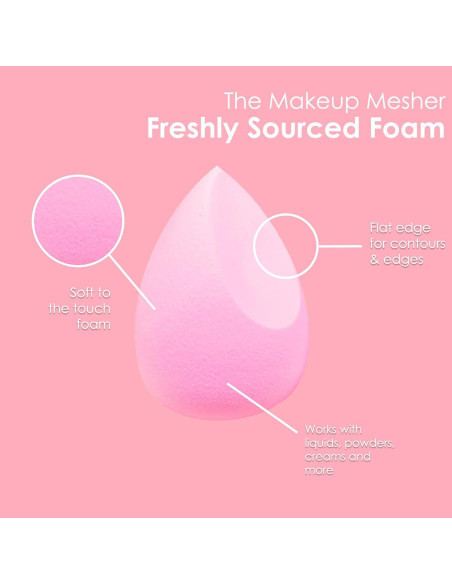 Juego de Aplicadores de Maquillaje 12 Piezas BEHA Life Tarro