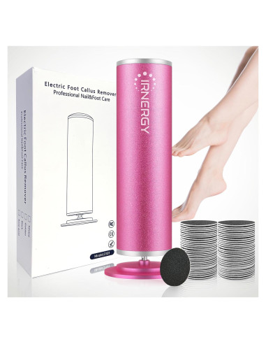Removedor de Callos Eléctrico iRnergy con 60 Discos de Lija