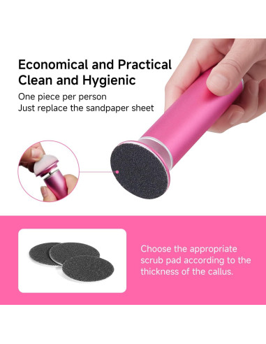 Removedor de Callos Eléctrico iRnergy con 60 Discos de Lija