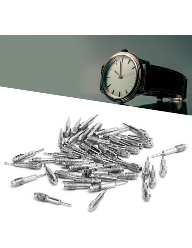 50 Piezas Punta de Repuesto para Herramienta de Reloj Brrnoog