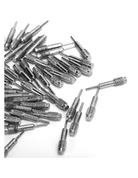 50 Piezas Punta de Repuesto para Herramienta de Reloj Brrnoog