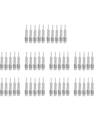50 Piezas Punta de Repuesto para Herramienta de Reloj Brrnoog