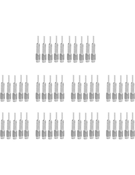 50 Piezas Punta de Repuesto para Herramienta de Reloj Brrnoog