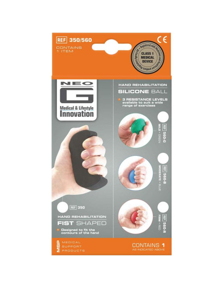 Bola de Silicona para Rehabilitación Neo G - Resistencia Media