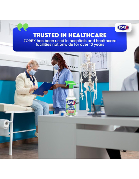 ZORBX Spray Quitamanchas y Olores Sin Fragancia 32 oz