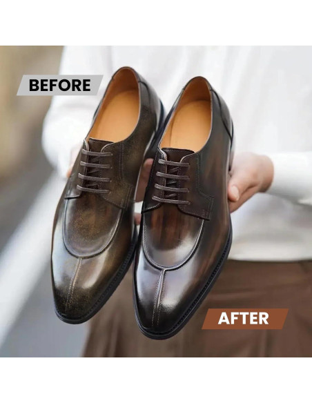 IKI Kit de Cepillos de Cuidado para Zapatos y Cuero 6 Piezas