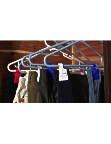 Clip para Calcetines RICHCO - 32 Piezas, Rosa, Hecho en EE.UU.