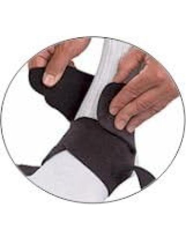 Soporte Ajustable para Tobillo Mueller, Talla Única, Negro