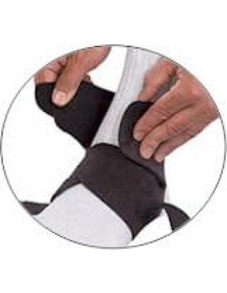 Soporte Ajustable para Tobillo Mueller, Talla Única, Negro