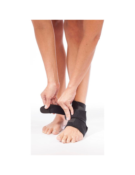 Soporte Ajustable para Tobillo Mueller, Talla Única, Negro