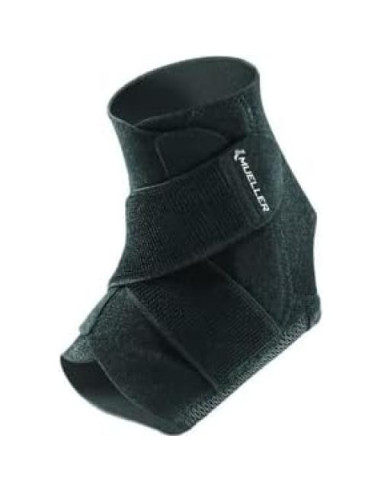 Soporte Ajustable para Tobillo Mueller, Talla Única, Negro