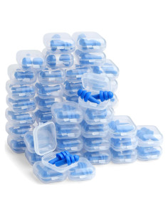 50 Pares de Tapones de Silicona Reutilizables para Natación