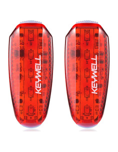 Luces de Seguridad LED Recargables Keywell - Paquete de 2