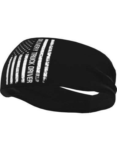 Cinta para la cabeza deportiva QIZYOQA unisex absorbente de sudor