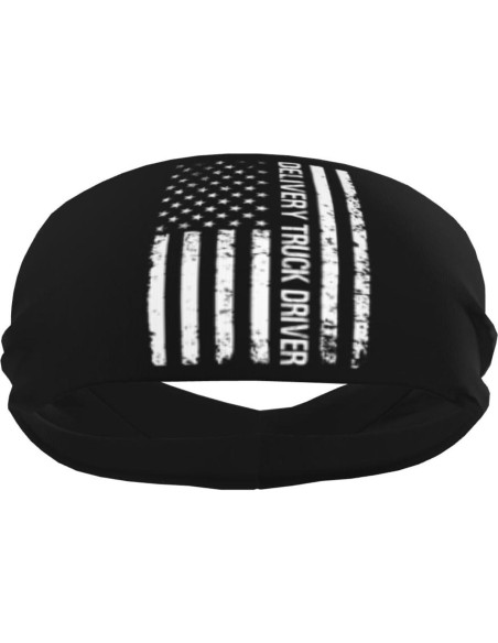 Cinta para la cabeza deportiva QIZYOQA unisex absorbente de sudor