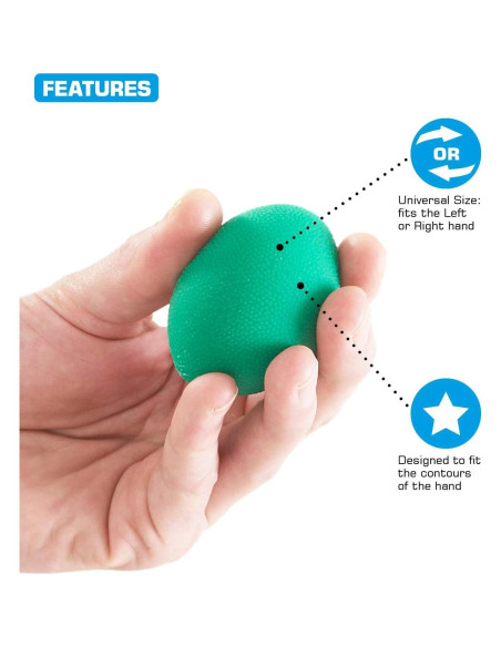 Bola de Silicona para Rehabilitación Neo G - Resistencia Media