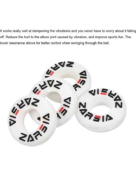 Amortiguador de Vibraciones PATIKIL para Raquetas de Tenis