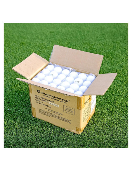 Pelotas de Práctica Lacrosse Crankshooter 120 Unidades