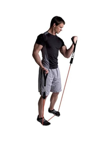 Tubo de Poder GoFit GF-ST100 Negro 100 lbs (45.36 kg) Resistencia