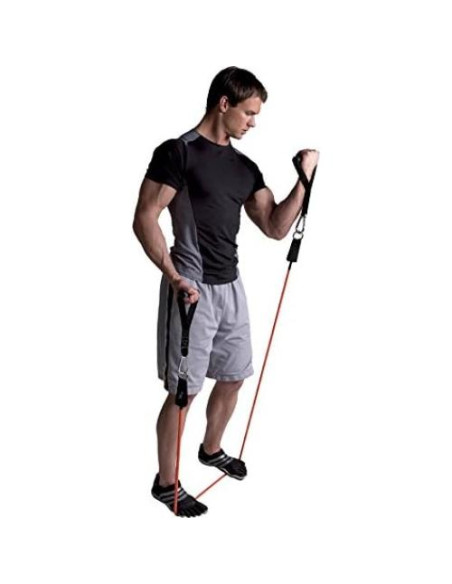 Tubo de Poder GoFit GF-ST100 Negro 100 lbs (45.36 kg) Resistencia