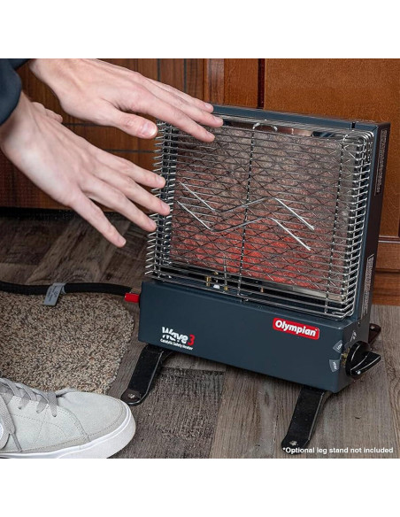 Calentador Catalítico Portátil Camco Wave-3 3000 BTU Propano
