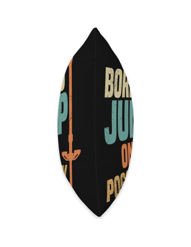 Almohada de lanzamiento Nacido para Saltar 40x40 cm