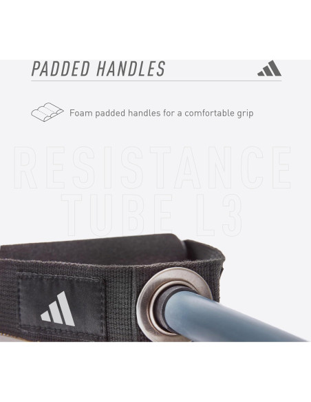 Tubo de Resistencia Adidas L3 15kg con Mangos Acolchados