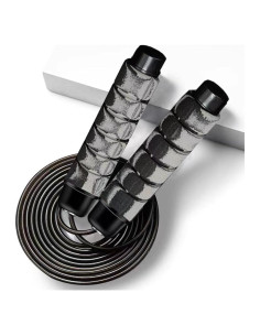 Cuerda de Salto Ajustable DYDSTRNG para Fitness - Gris