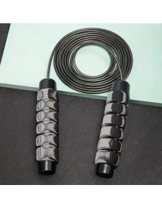 Cuerda de Salto Ajustable DYDSTRNG para Fitness - Gris 2