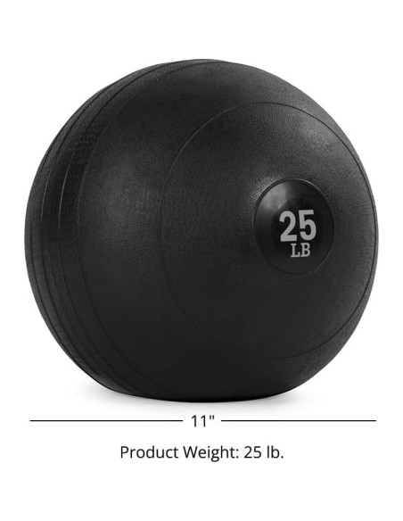 Balón de Slam Titan Fitness 11.34 kg Goma Texturizada