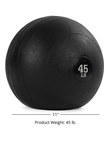 Balón de Slam de Caucho Titan Fitness 20.41 kg Texturizado