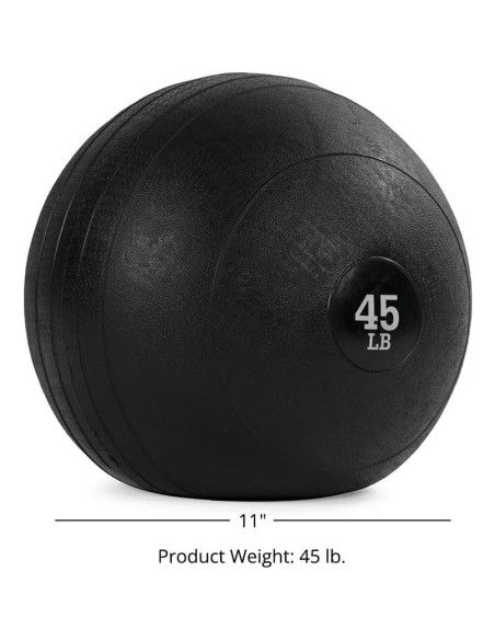 Balón de Slam de Caucho Titan Fitness 20.41 kg Texturizado