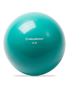 Bola de Tonificación Philosophy Gym 1.81 kg Teal - Mini Bola de Medicina