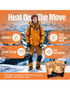 Calentadores de Manos y Cuerpo XL AllSett Health 40 Piezas 2