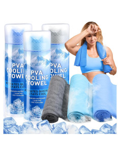 Toallas de Enfriamiento Peryiter PVA 3 Paquetes 34x86cm