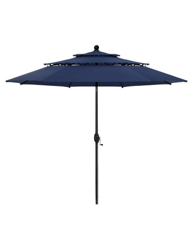 Paraguas de Patio Sophia & William 3 Niveles 3.05m Auto-inclinación