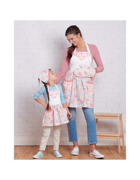 Kit de Costura Simplicity S9565 para Delantales y Accesorios