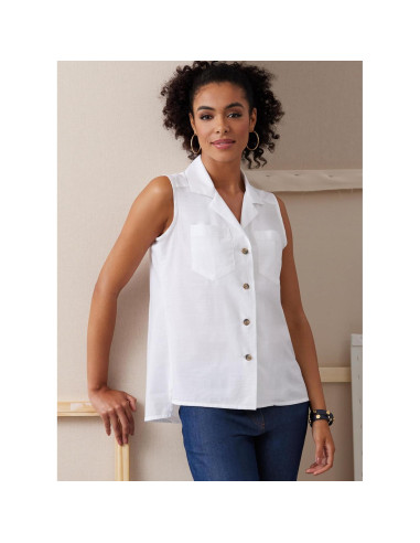 Patrón de Camisas Ajustadas Butterick B6924 Tallas 8-16