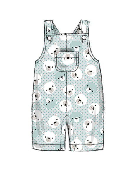 Kit de Patrones de Costura Butterick B6969 Tallas XXS-XL