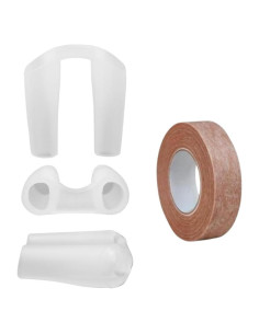 Retenedor de Nostril Silicona Suave + Cinta Micropore 0.5"