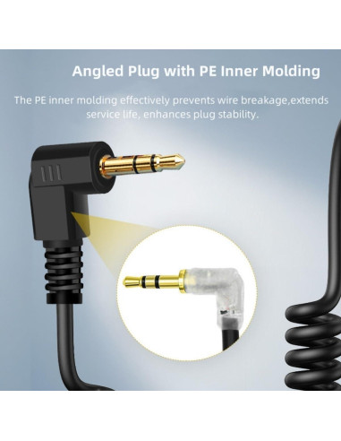 Cable de liberación de obturador remoto Keabroir CSRC-2.5-S2 para cámaras Sony