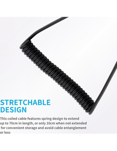 Cable de liberación de obturador remoto Keabroir CSRC-2.5-S2 para cámaras Sony