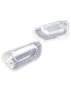 3 Pares Almohadillas Nariz Silicona Reemplazo Gafas 13x7mm