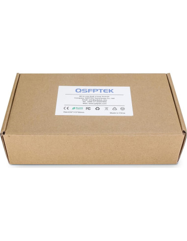 Kit de Crimpado RJ45 QSFPTEK con 50 Conectores CAT6 y Pelacables